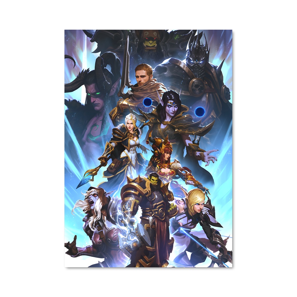 Poster L'Alliance en Guerre – affiche World of Warcraft
